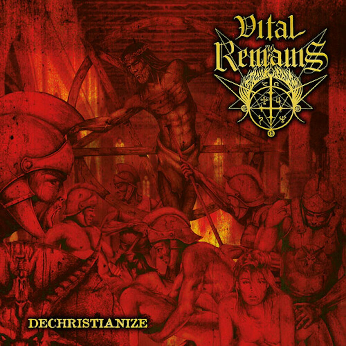 Vital Remains DECHRISTIANIZE Vinyl Record