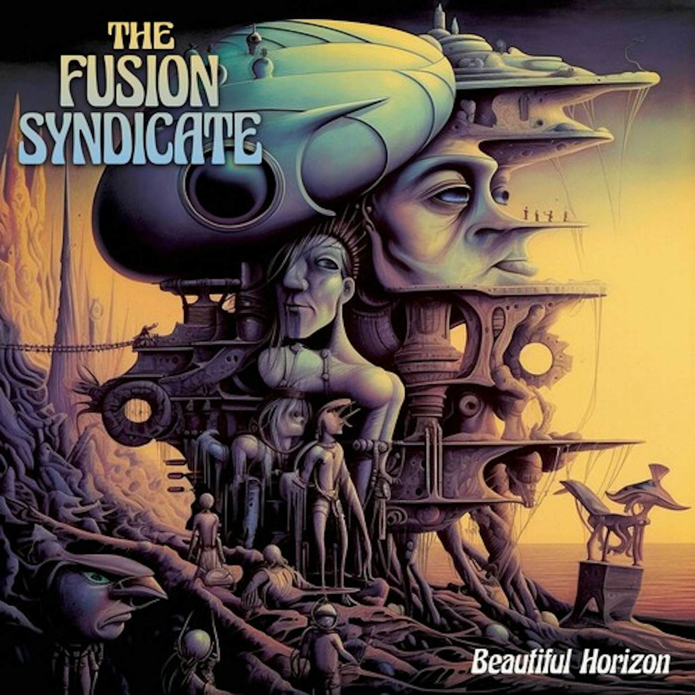 The Fusion Syndicate BEAUTIFUL HORIZON - COKE BOTTLE GREEN Vinyl Record