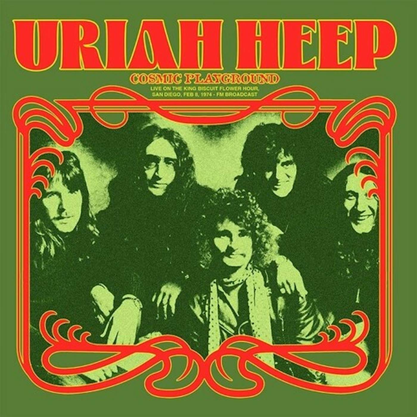 Uriah Heep COSMIC PLAYGROUND: LIVE ON THE KING BISCUIT FLOWER Vinyl Record