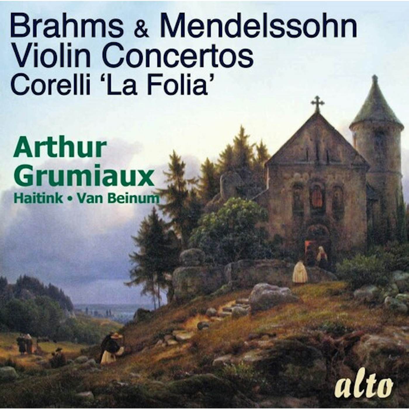 Arthur Grumiaux BRAHMS & MENDELLSOHN VIOLIN CONCERTOS CORELLI CD
