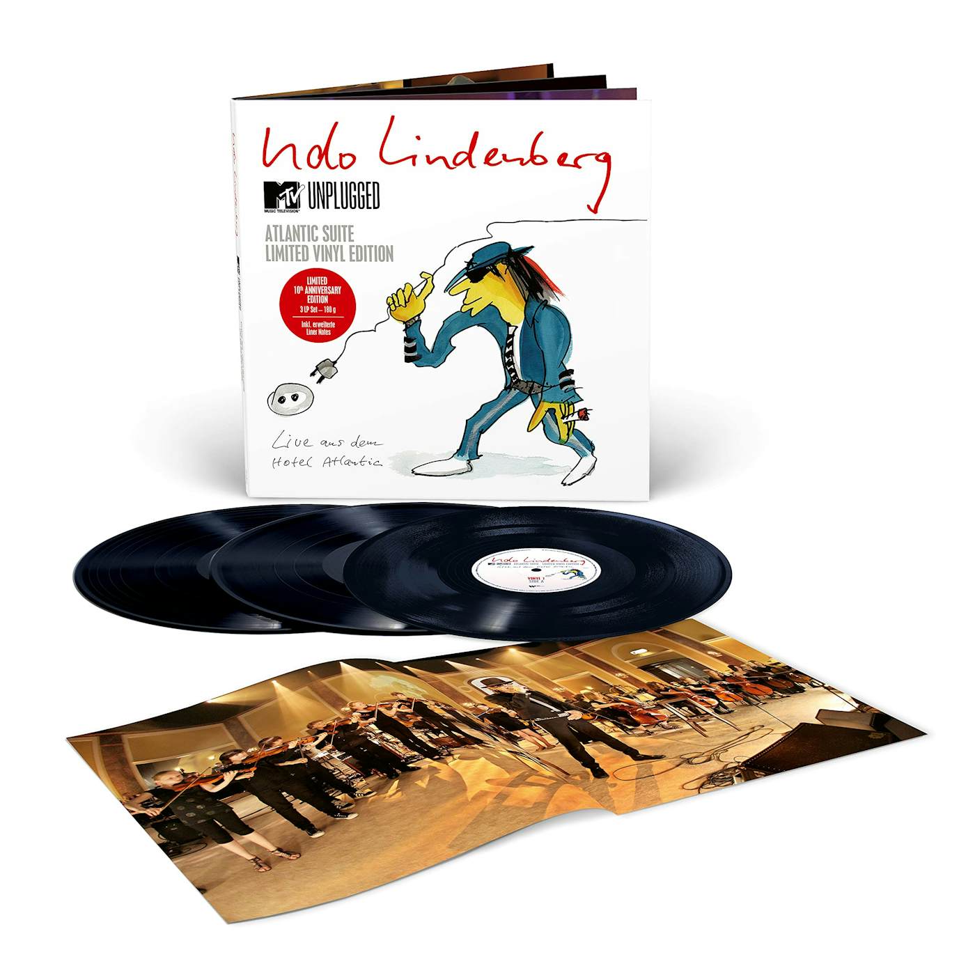 Udo Lindenberg MTV UNPLUGGED / ATLANTIC SUITE Vinyl Record