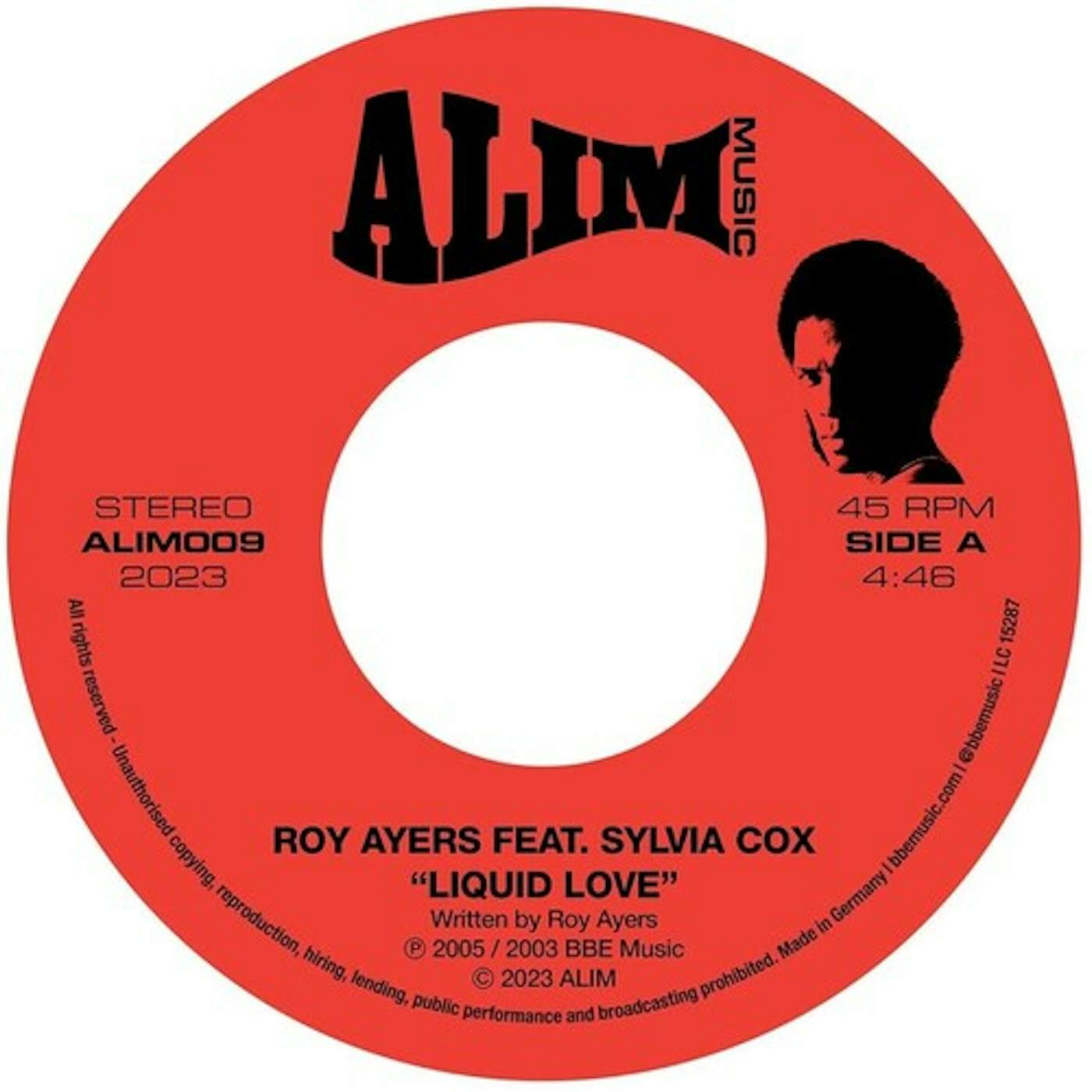 Roy Ayers LIQUID LOVE / WHATS THE T Vinyl Record