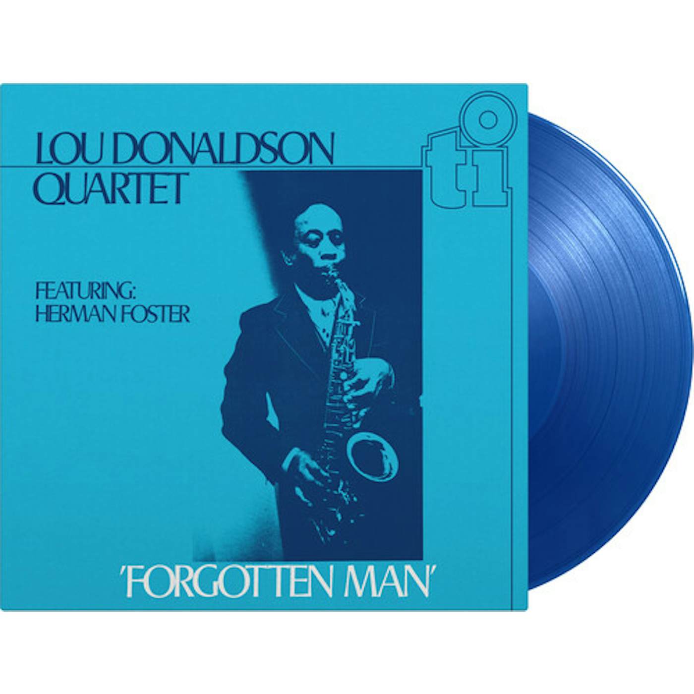 Lou Donaldson Forgotten Man (Limited/Translucent Blue) Vinyl Record