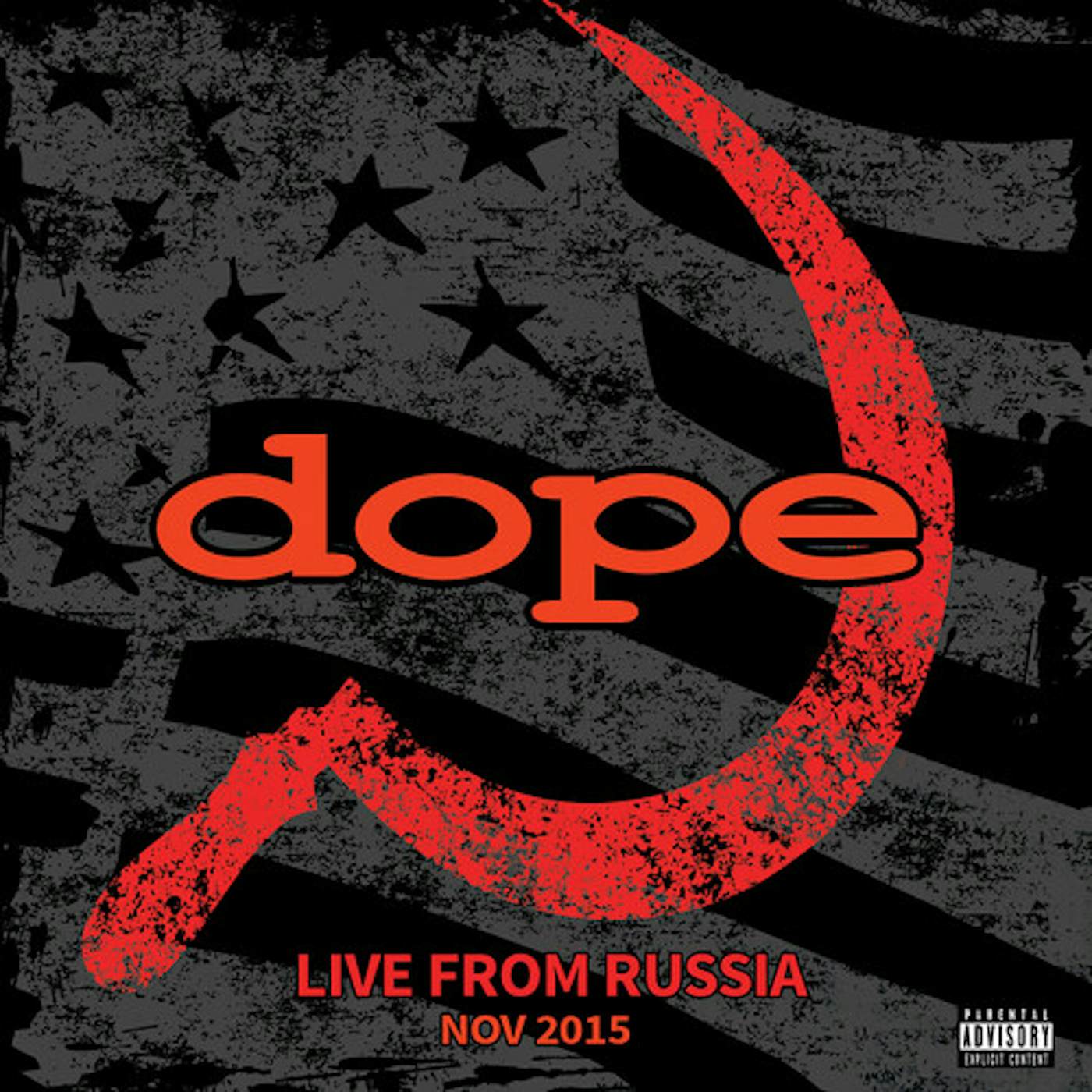 Dope Live From Russia (Red Marble) Vinyl Record