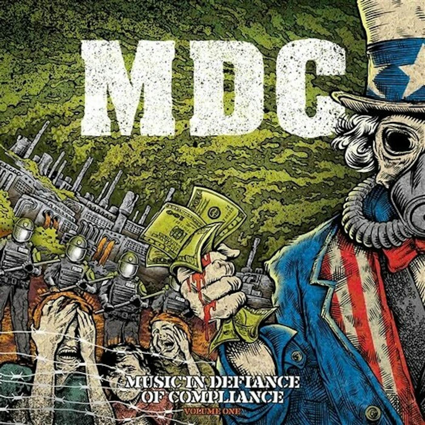 MDC MUSIC IN DEFIANCE OF COMPLIANCE - VOLUME ONE Vinyl Record