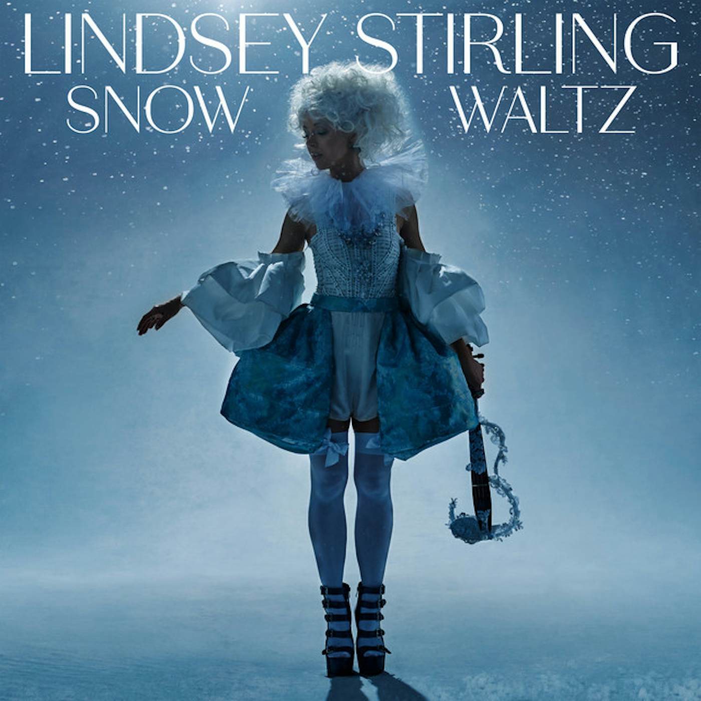 Lindsey Stirling Snow Waltz (Green & Black/Limited Edition)Vinyl Record