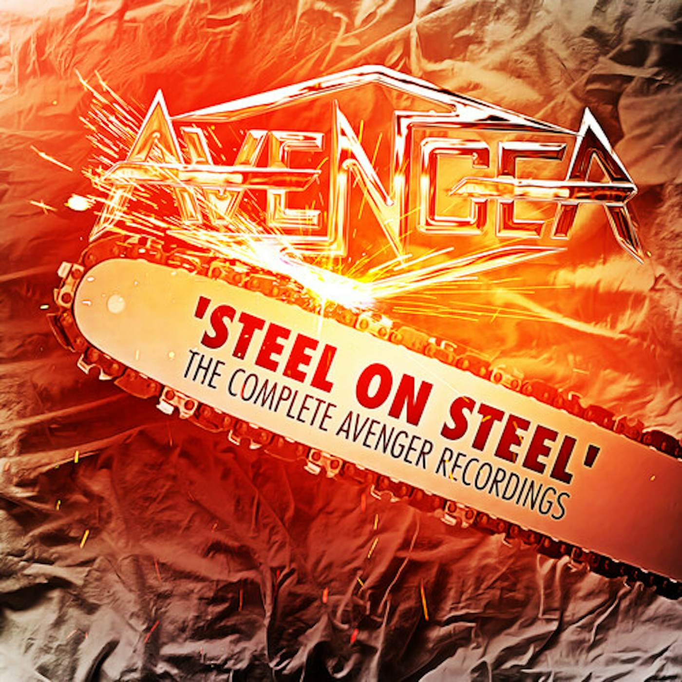 Avenger STEEL ON STEEL: COMPLETE AVENEGER RECORDINGS CD