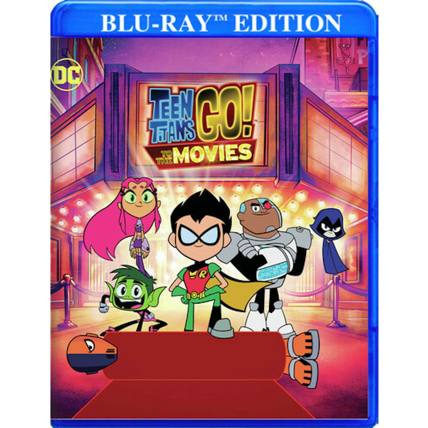 TEEN TITANS GO TO THE MOVIES Blu-ray