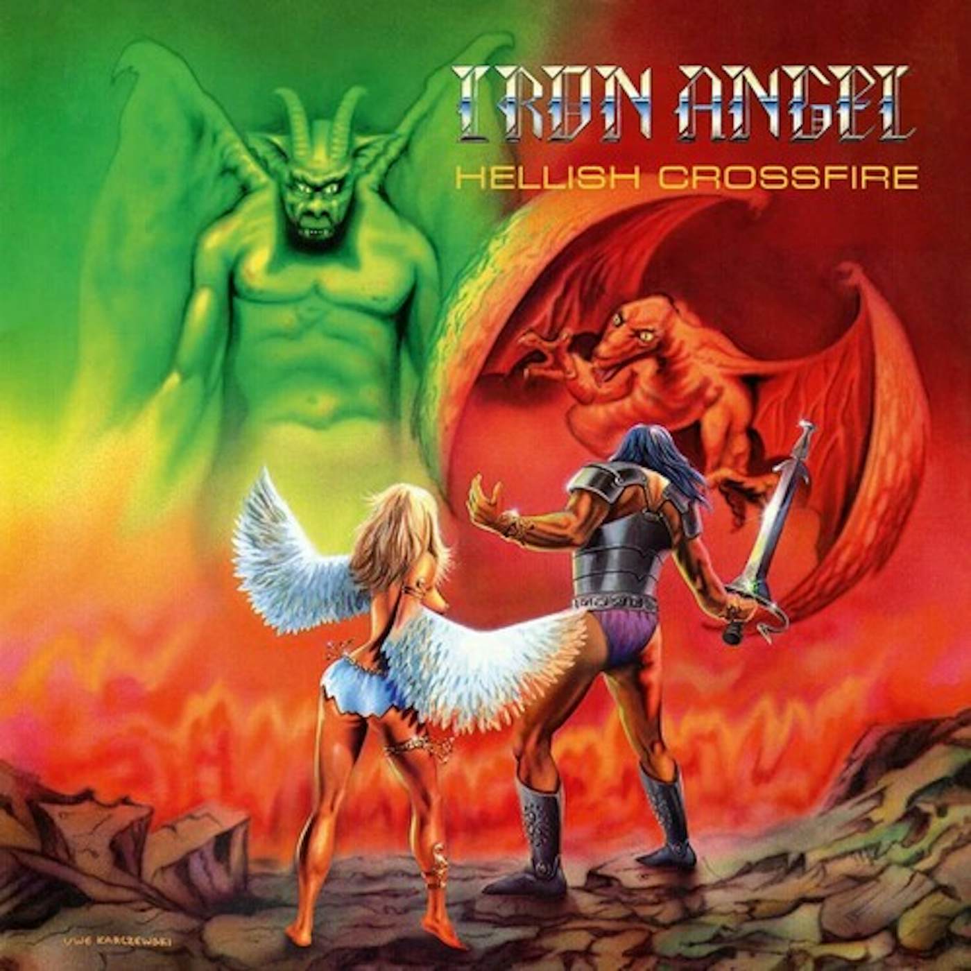 Iron Angel HELLISH CROSSFIRE CD