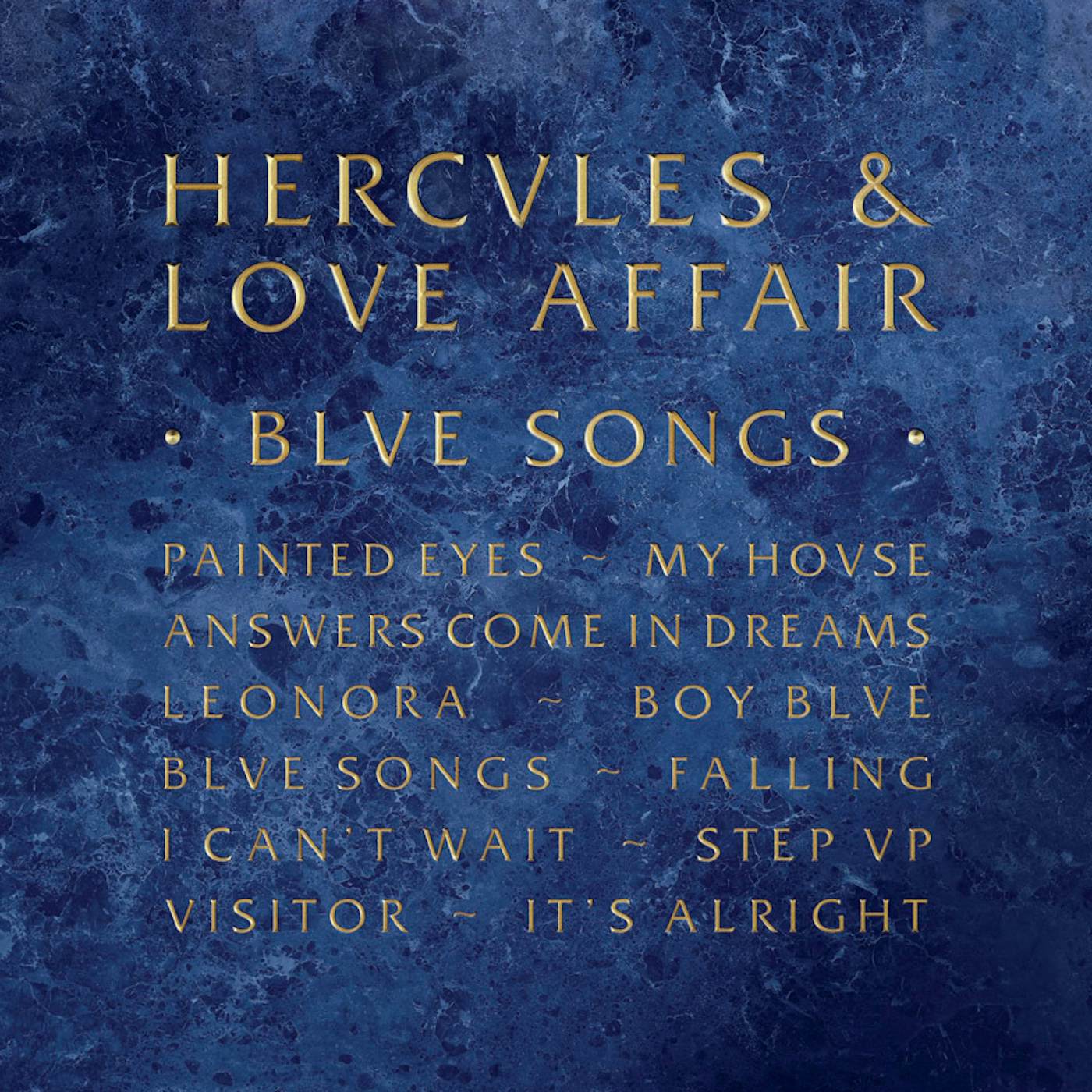 Hercules & Love Affair BLUE SONGS CD