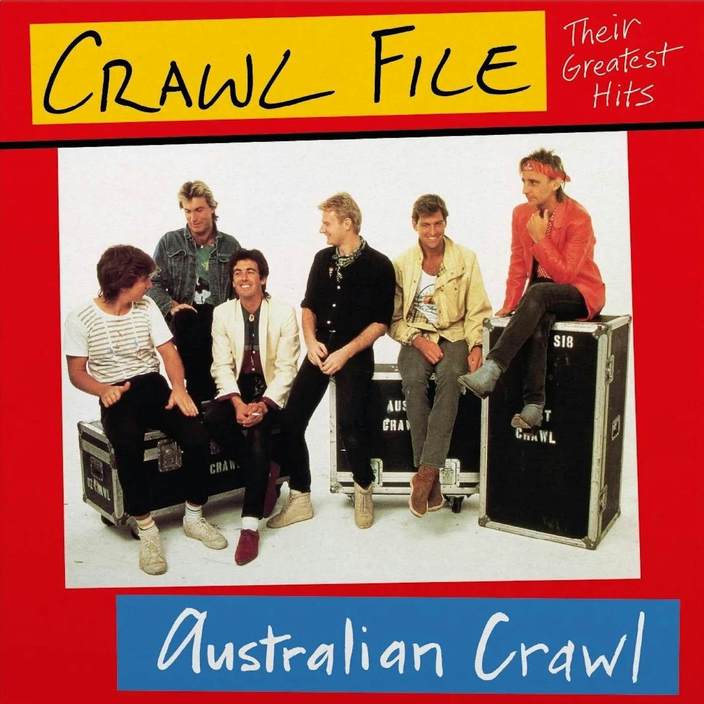 Australian Crawl CRAWL FILE Vinyl Record