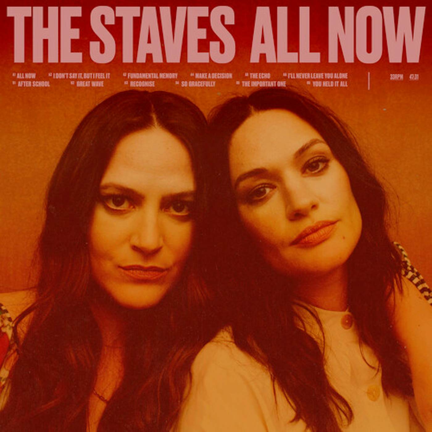 The Staves ALL NOW CD