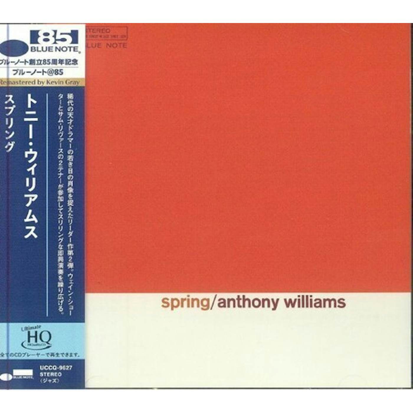 Tony Williams SPRING CD