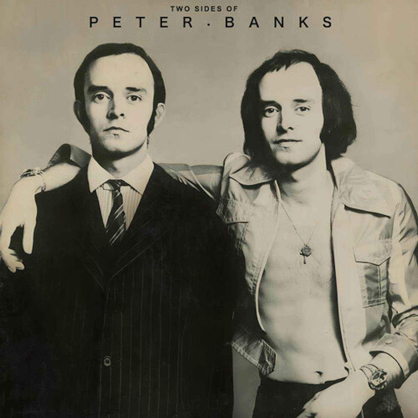 Peter Banks TWO SIDES OF - RED MARBLE Vinyl Record