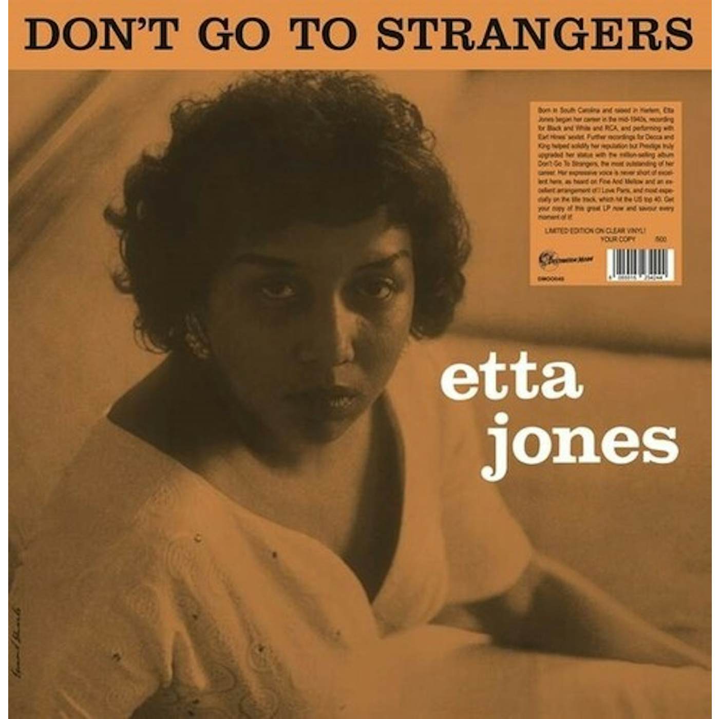 Etta Jones DON'T GO TO STRANGERS Vinyl Record