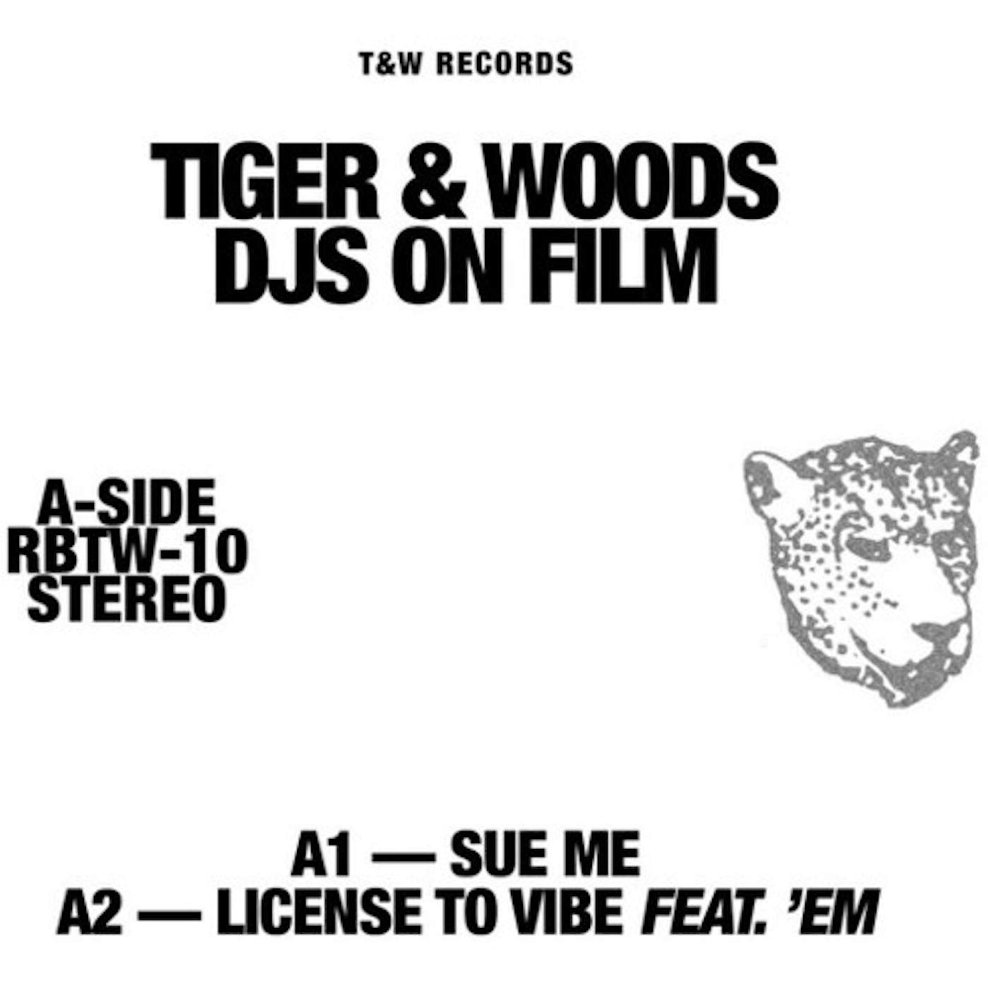 Tiger & Woods Djs On Film (12") Vinyl Record