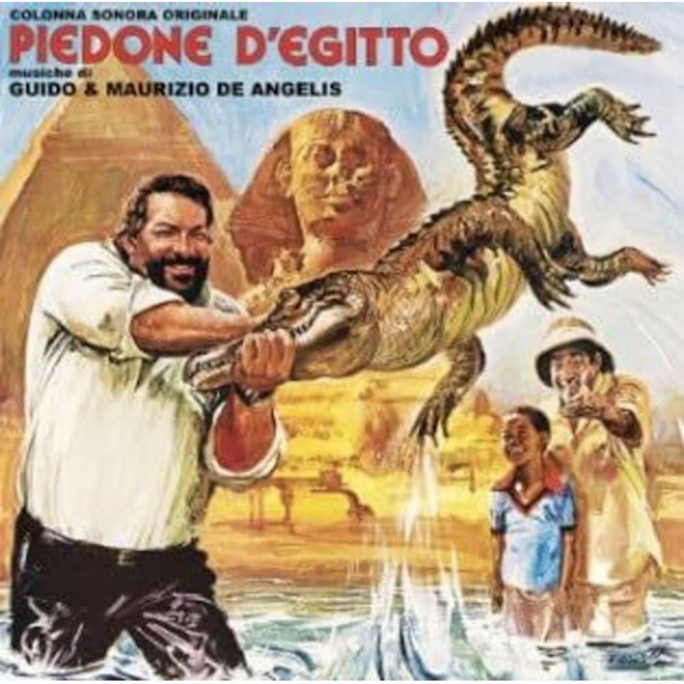Guido & Maurizio De Angelis PIEDONE D'EGITTO - Original Soundtrack Vinyl Record