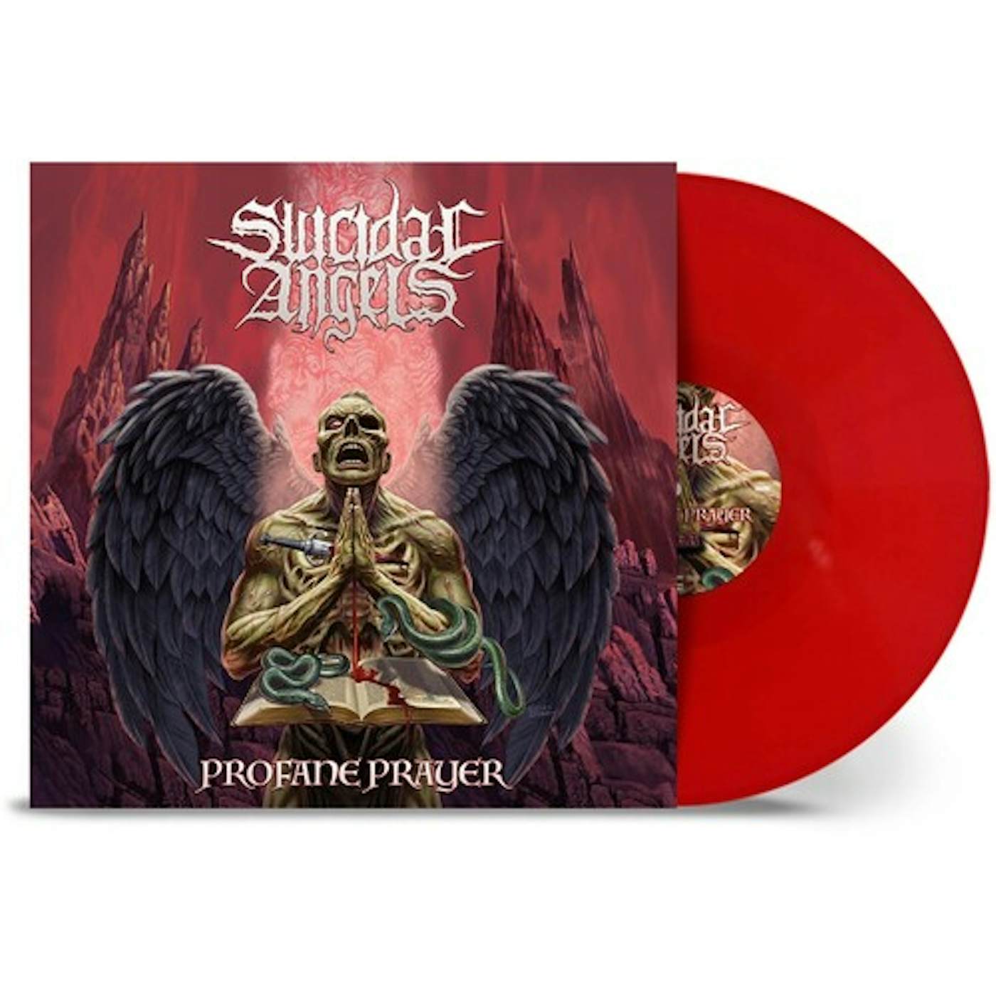 Suicidal Angels Profane Prayer - Red Vinyl Record