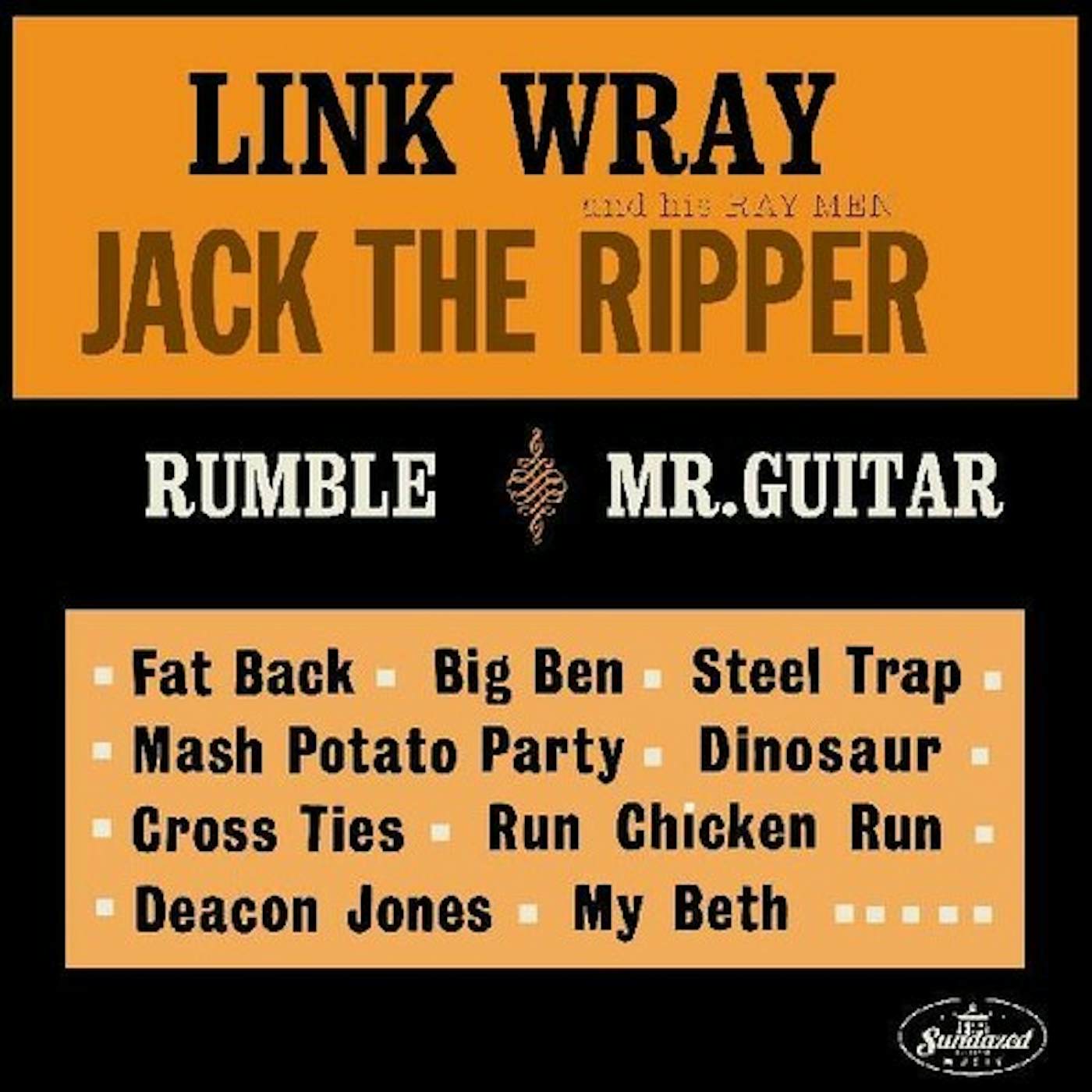 Link Wray JACK THE RIPPER Vinyl Record