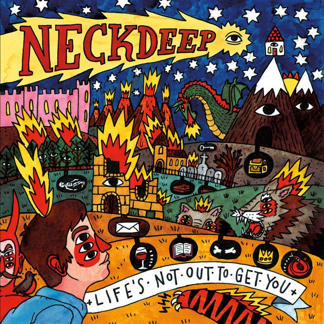 Neck Deep Life's Not Out To Get You (Explicit/Blood Red) Vinyl Record