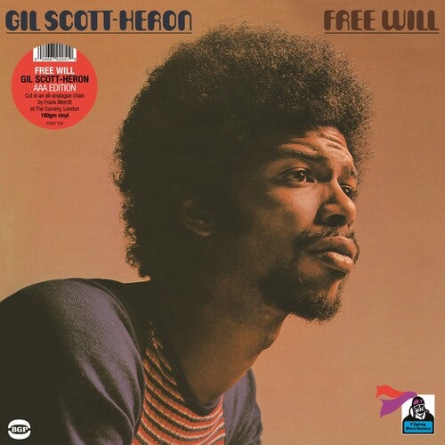 Gil Scott-Heron FREE WILL: AAA REMASTERED EDITION Vinyl Record