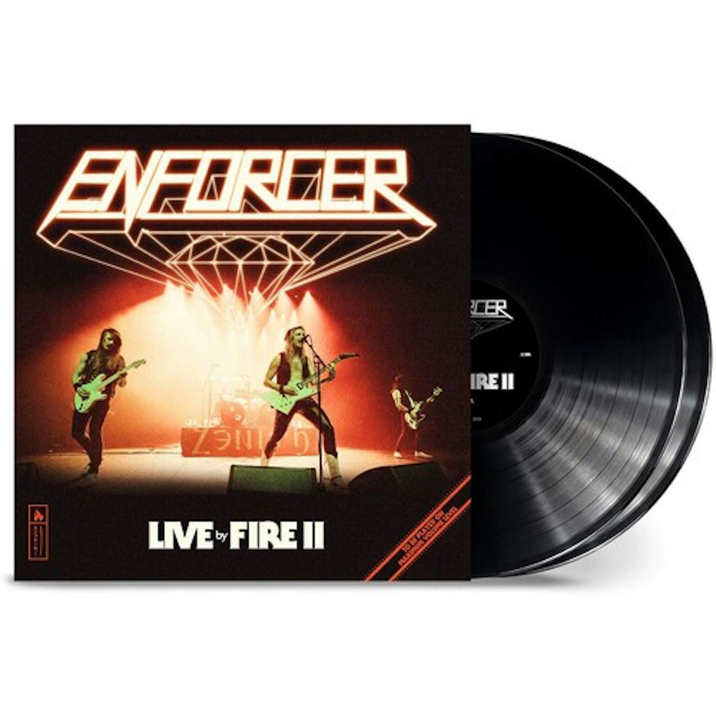 Enforcer Live by Fire II Vinyl Record