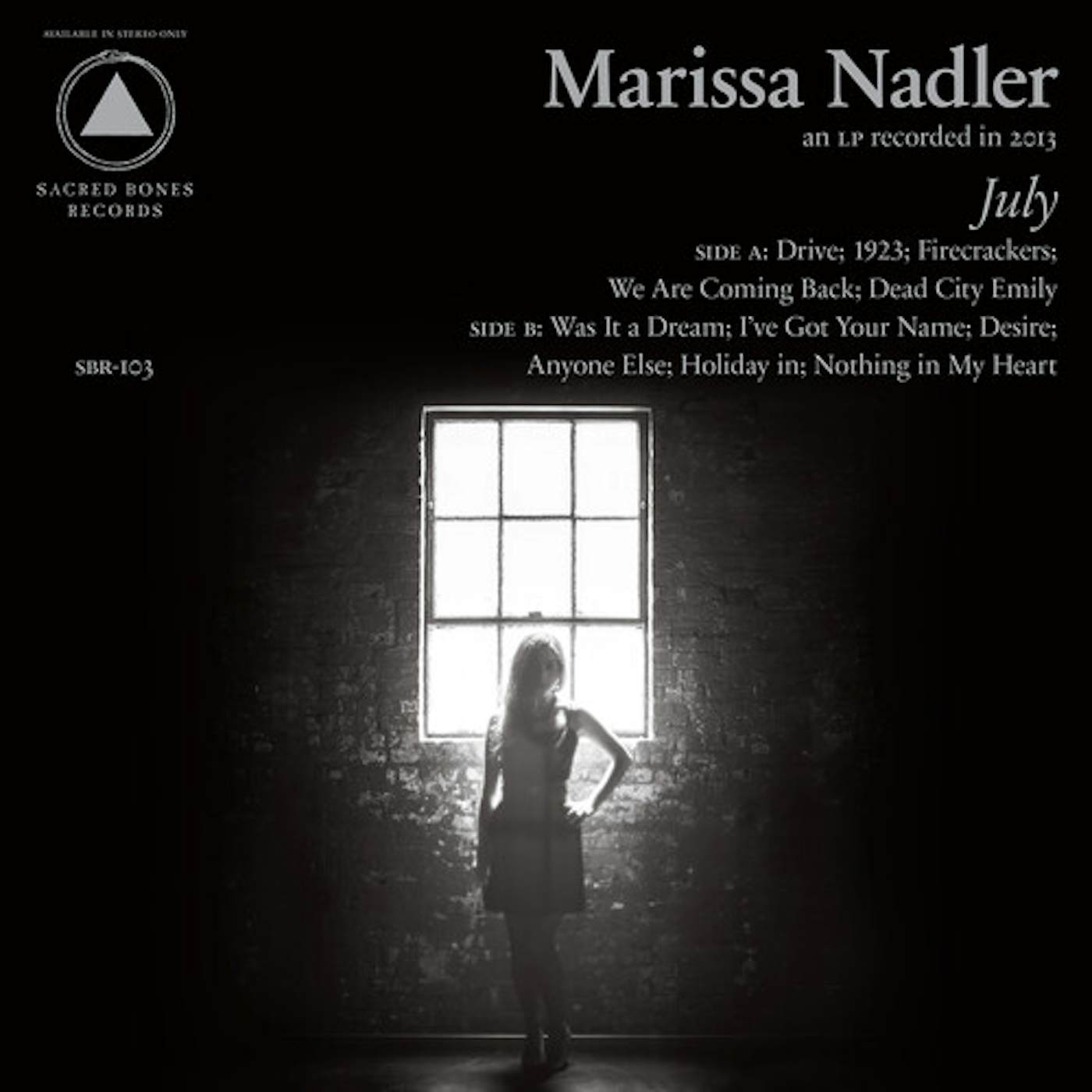 Marissa Nadler JULY (10TH ANNIVERSARY EDITION) Vinyl Record