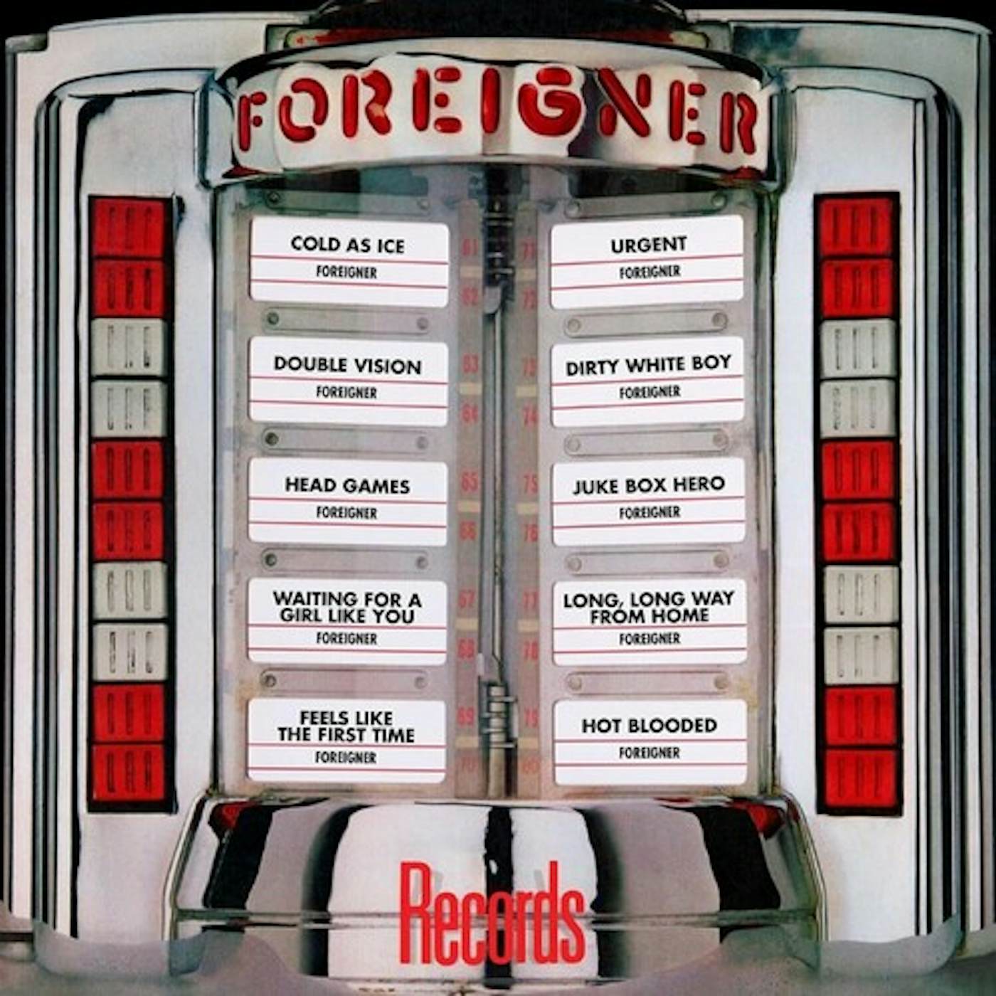 Foreigner Records- Greatest Hits Vinyl Record