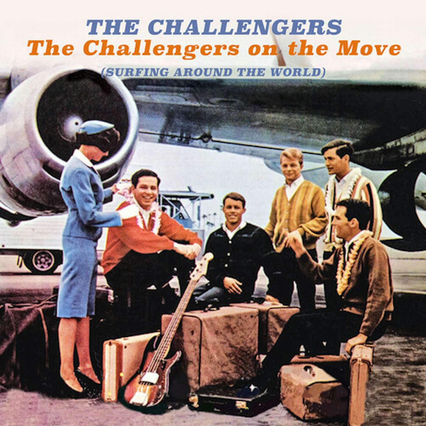 The Challengers ON THE MOVE (SURFING AROUND THE WORLD) CD
