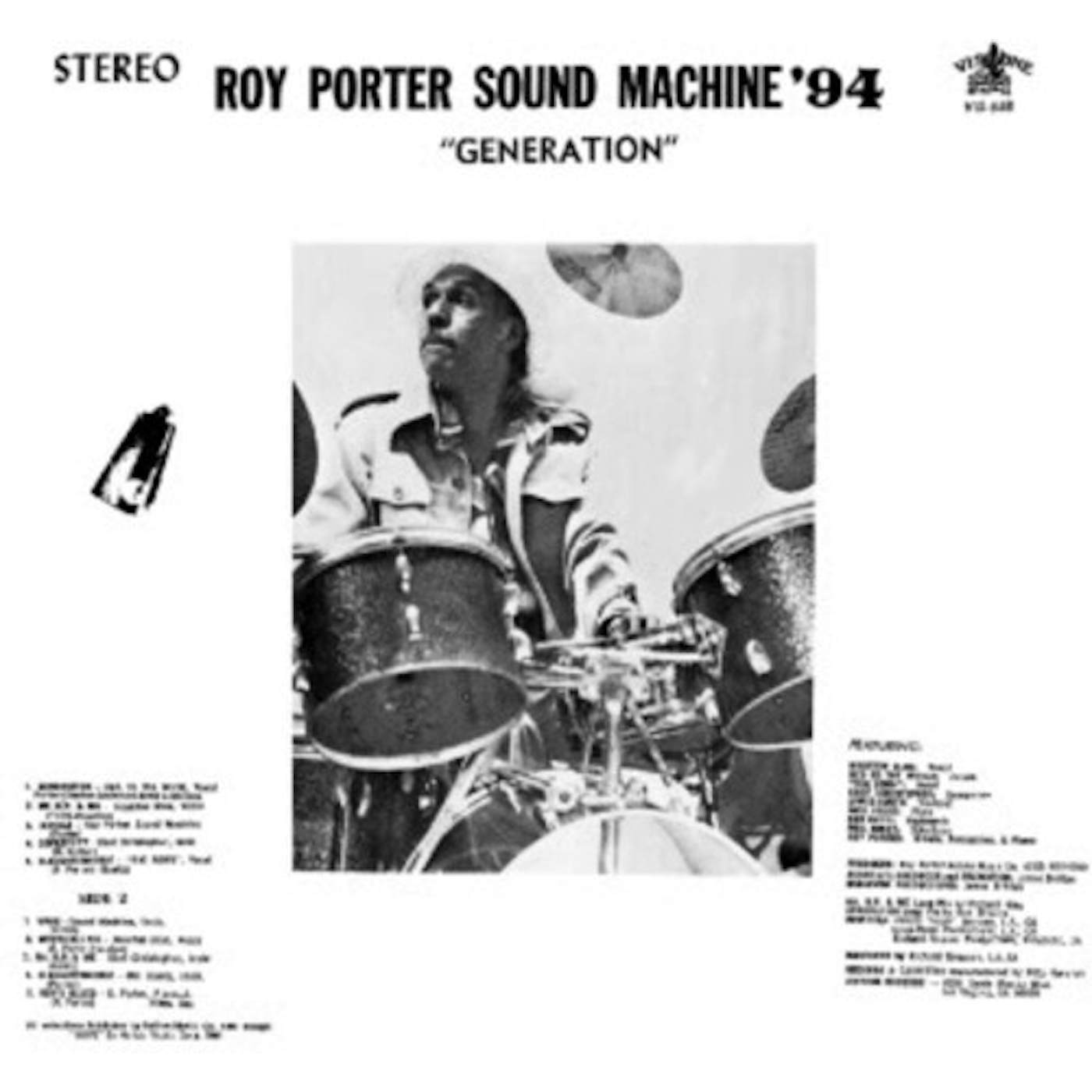 Roy Porter Sound Machine '94 GENERATION Vinyl Record