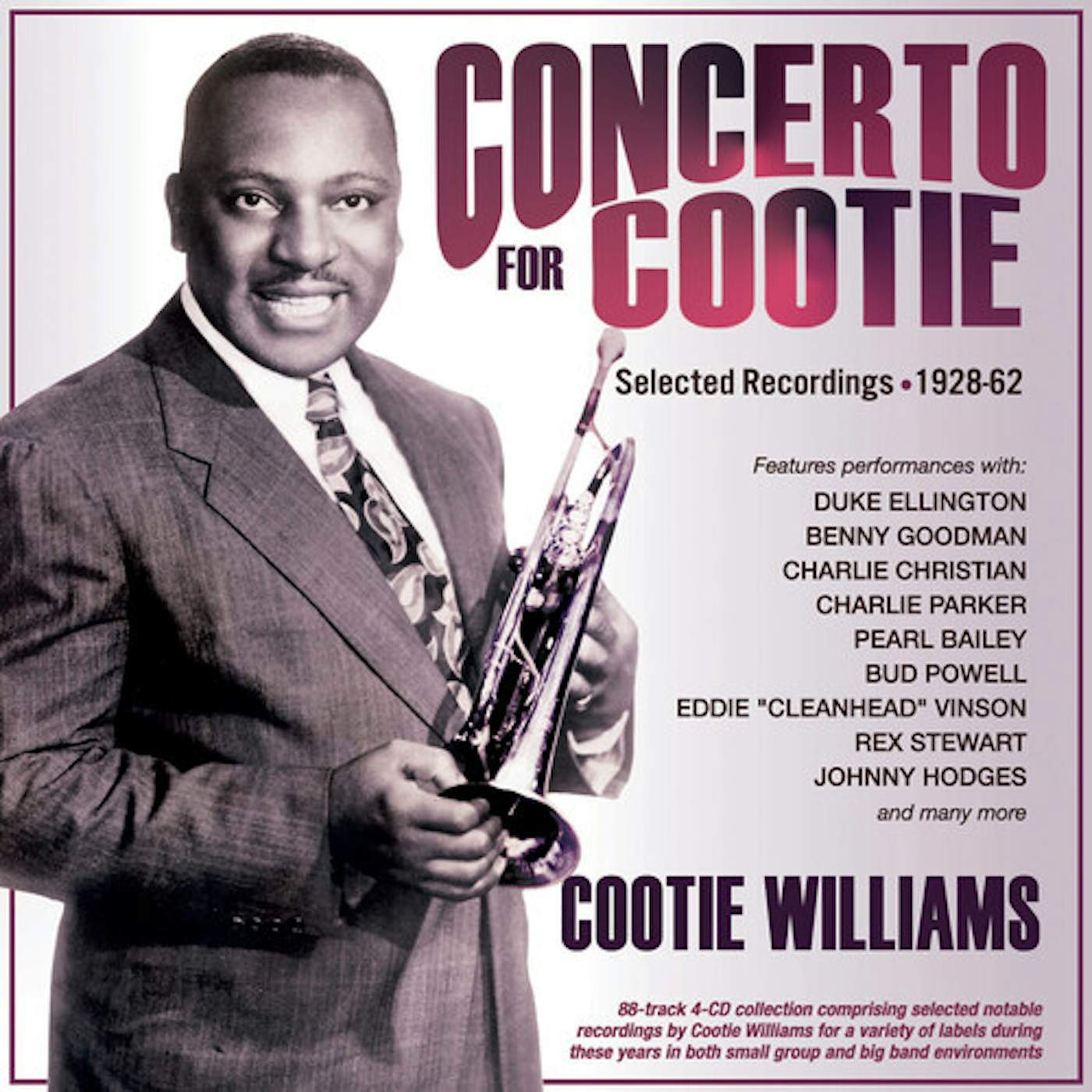 Cootie Williams CONCERTO FOR COOTIE: SELECTED RECORDINGS 1928-62 CD