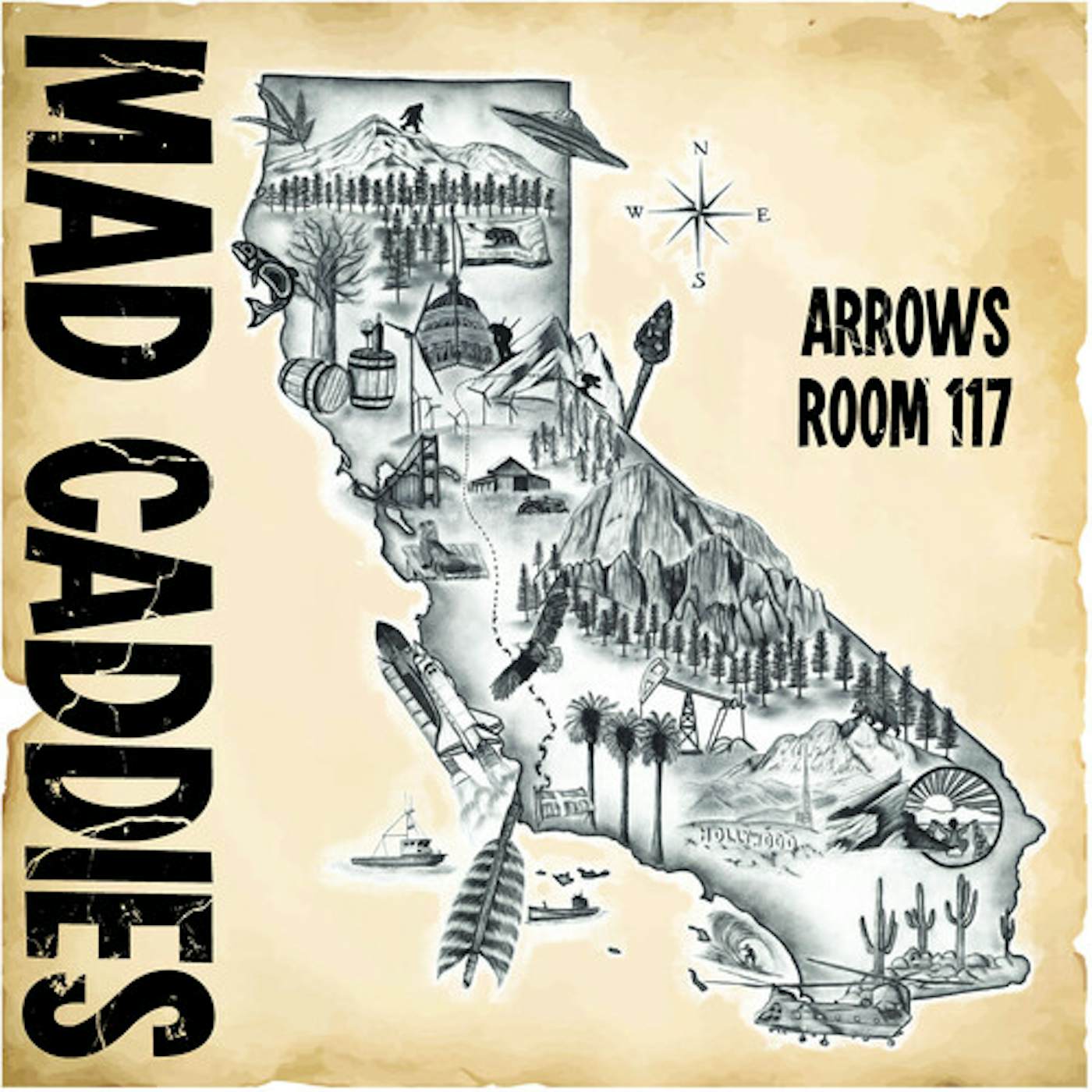 Mad Caddies ARROWS ROOM 117 Vinyl Record