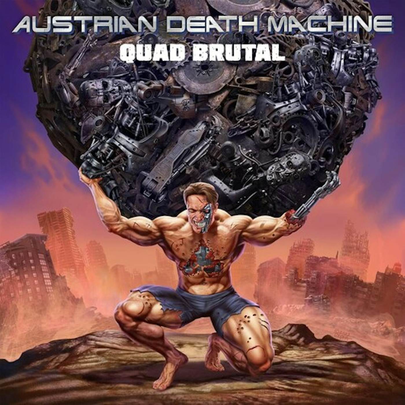 Austrian Death Machine QUAD BRUTAL Vinyl Record