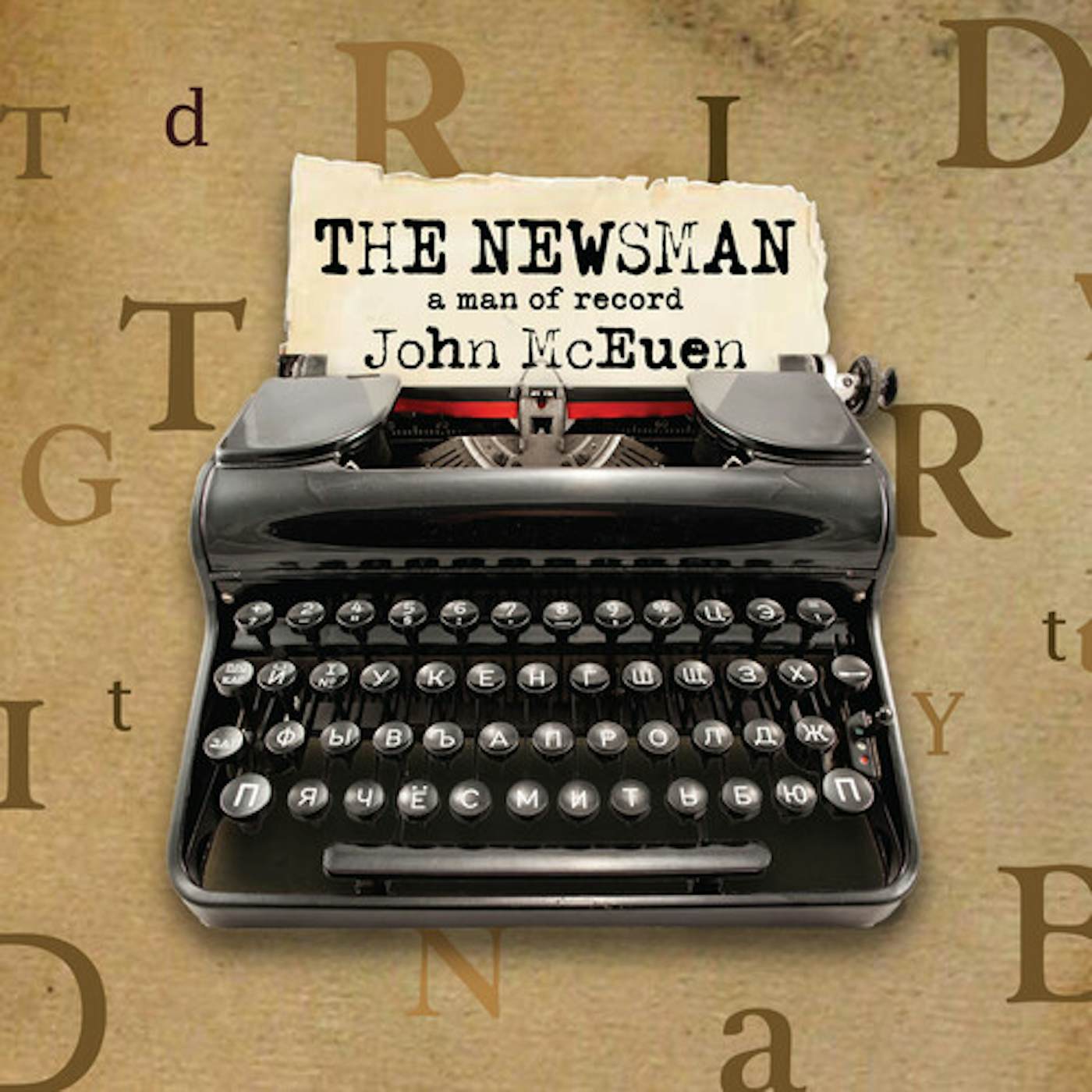 John McEuen NEWSMAN: A MAN OF RECORD CD