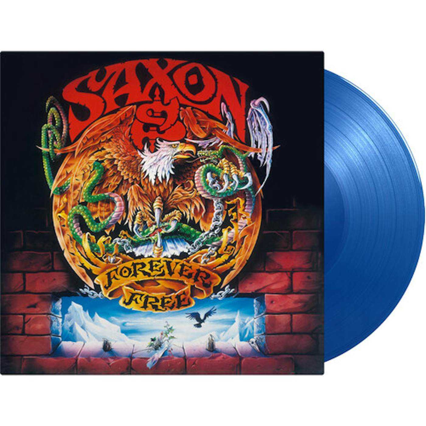 Saxon FOREVER FREE Vinyl Record