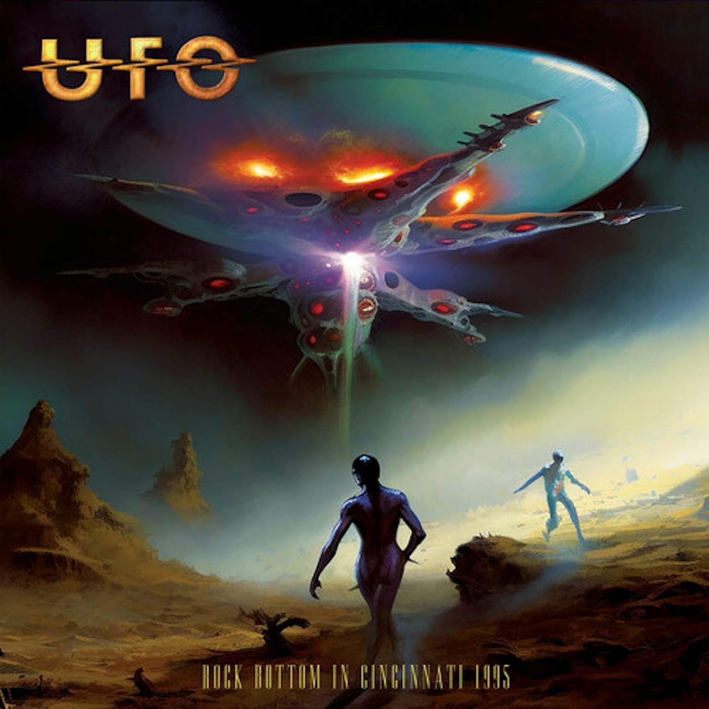 UFO Rock Bottom In Cincinnati 1995 (2LP/Gold) Vinyl Record