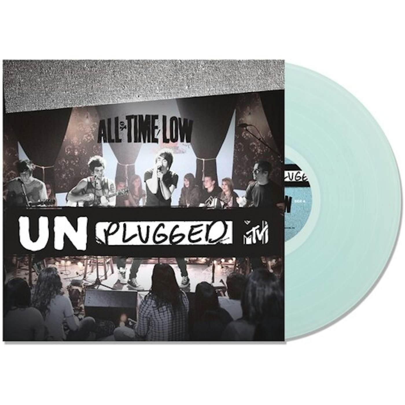 All Time Low Mtv Unplugged - Electric Blue Vinyl Record