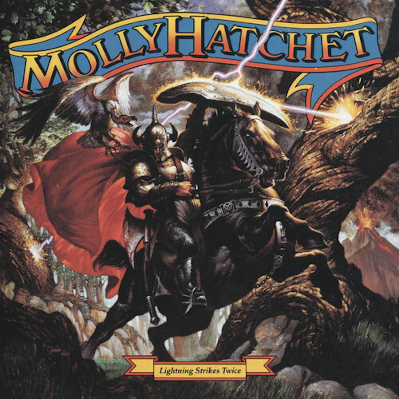 Molly Hatchet LIGHTNING STRIKES TWICE CD