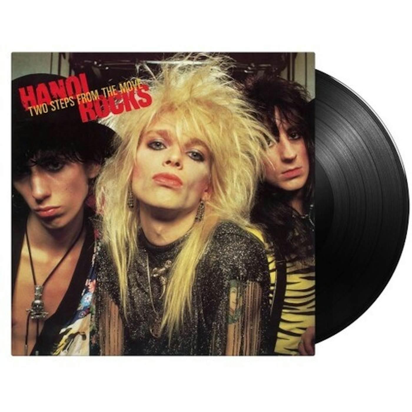 Hanoi Rocks TWO STEPS FROM THE MOVE Vinyl Record