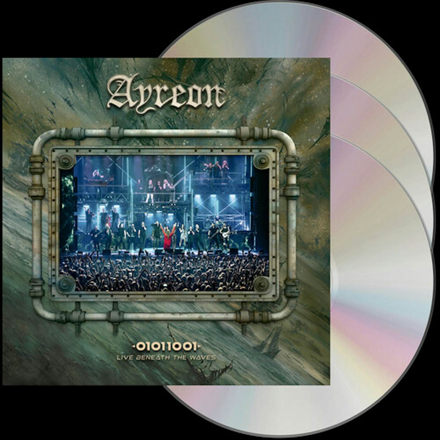 Ayreon 01011001 - LIVE BENEATH THE WAVES (BONUS DVD) CD