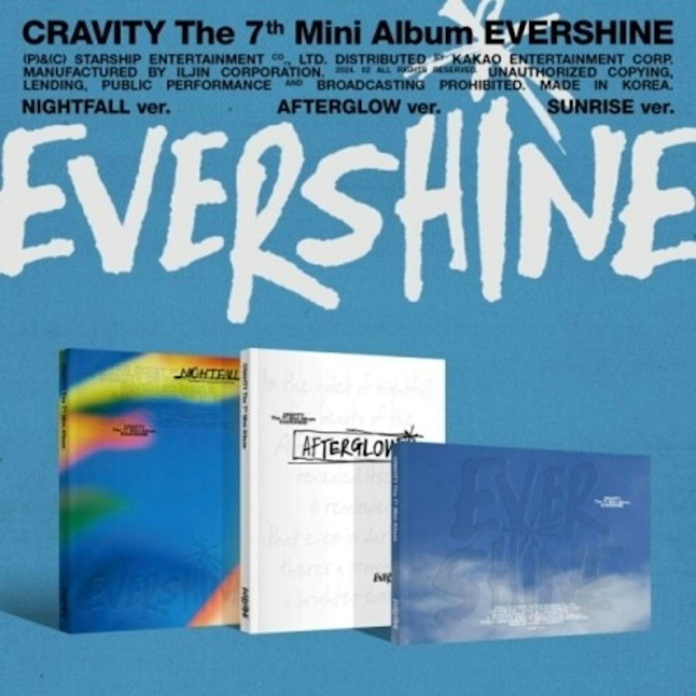 CRAVITY EVERSHINE - RANDOM COVER CD