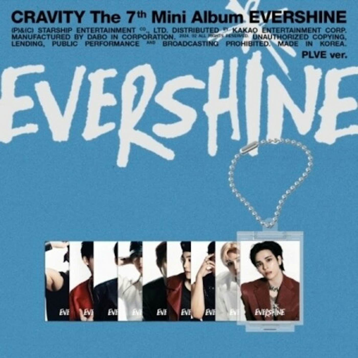CRAVITY EVERSHINE - RANDOM COVER - PLVE VERSION CD