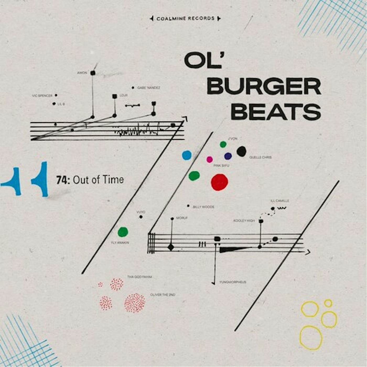 Ol' Burger Beats 74: OUT OF TIME Vinyl Record