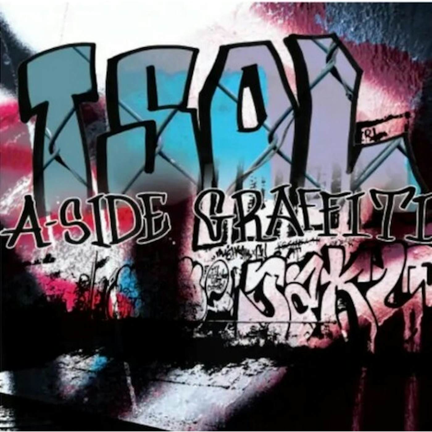 T.S.O.L. A-side Graffiti Vinyl Record