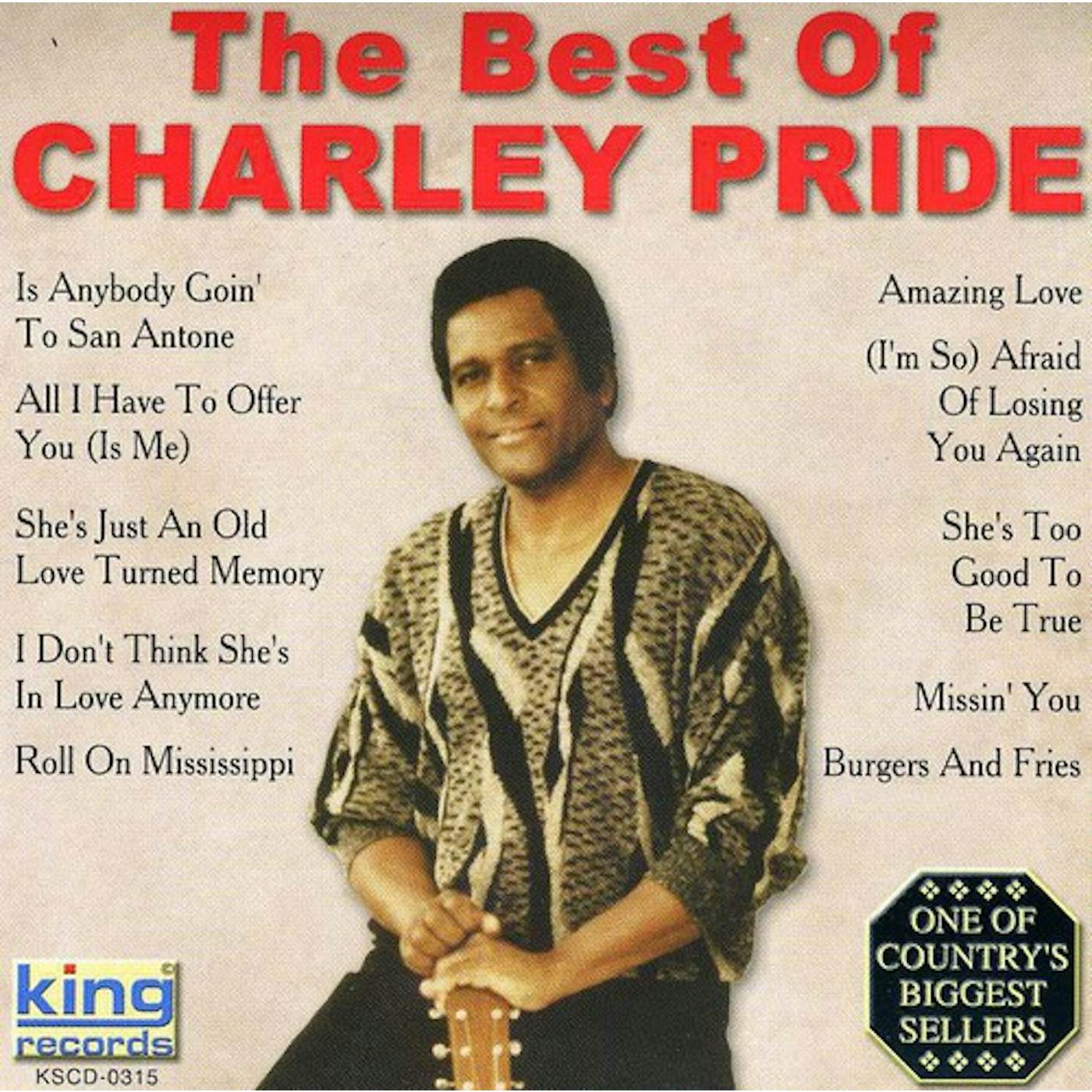 Charley Pride BEST OF CHARLIE PRIDE CD