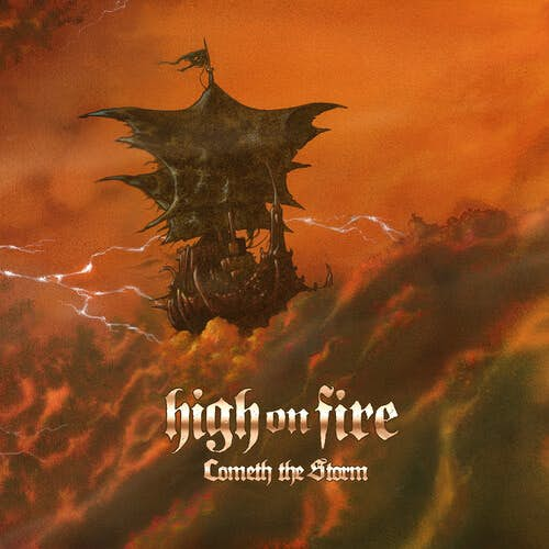 High On Fire COMETH THE STORM Vinyl Record - Blue Vinyl, Colored Vinyl ...