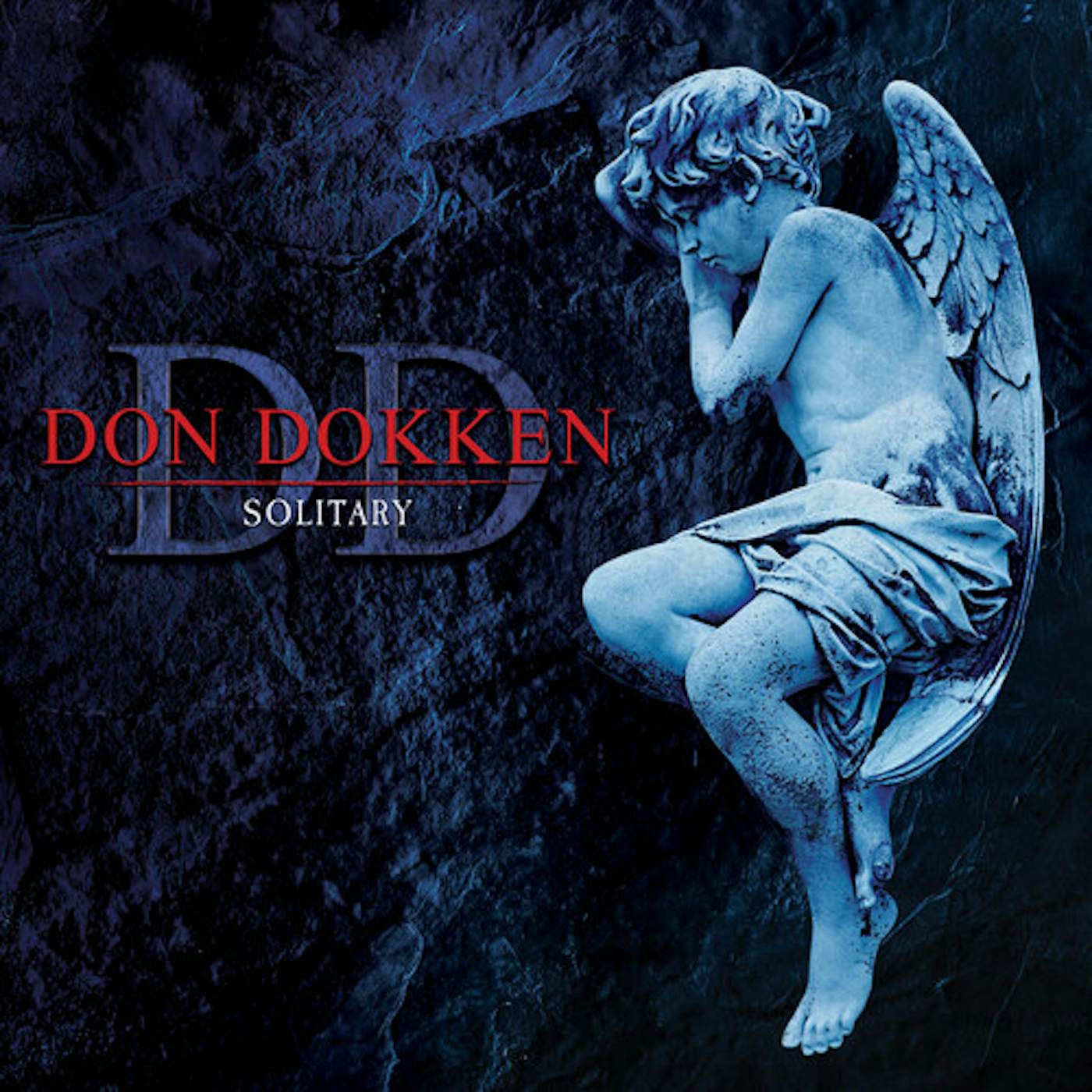 Don Dokken SOLITARY Vinyl Record - Colored Vinyl, Limited Edition, Red Vinyl, Reissue