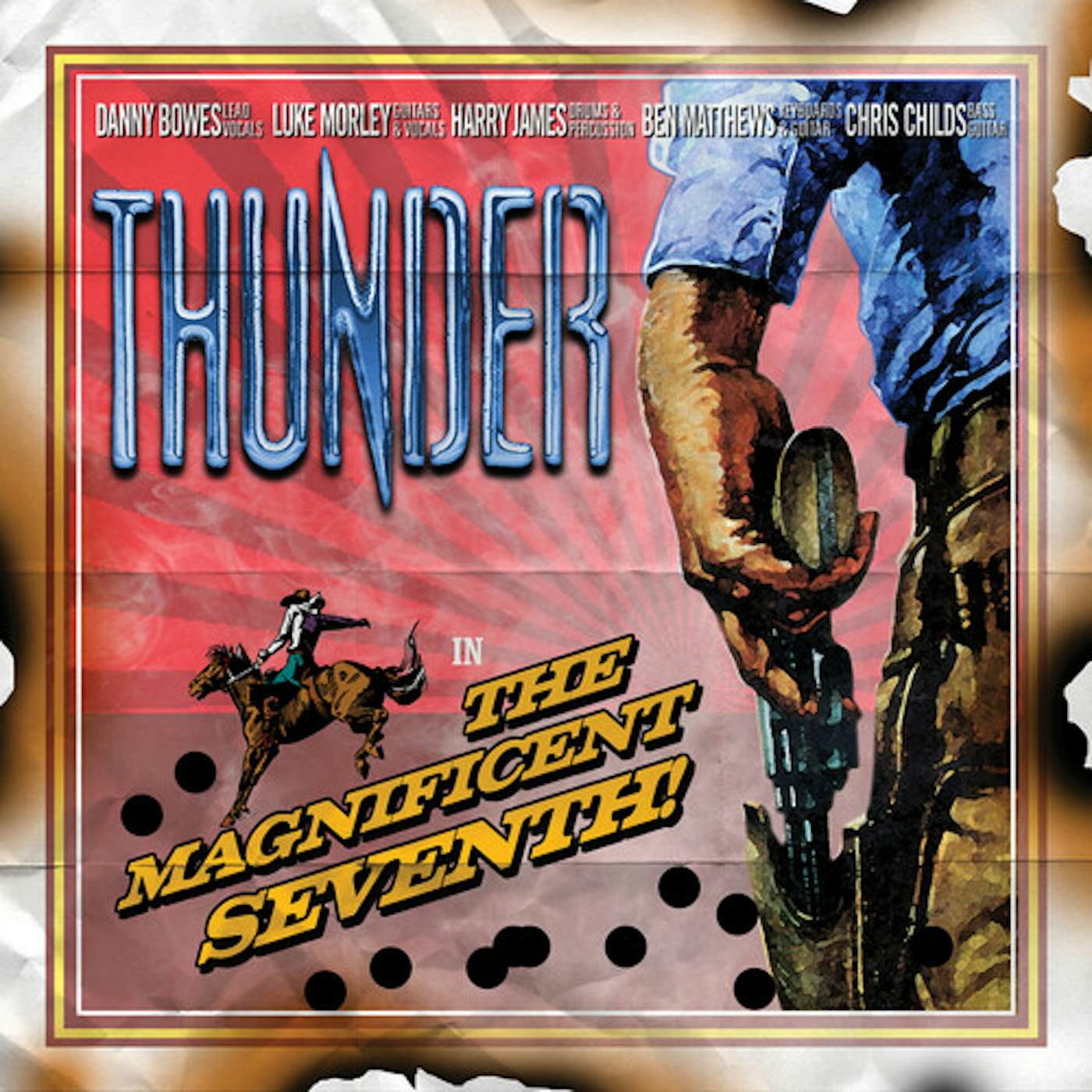Thunder MAGNIFICENT SEVEMTH Vinyl Record
