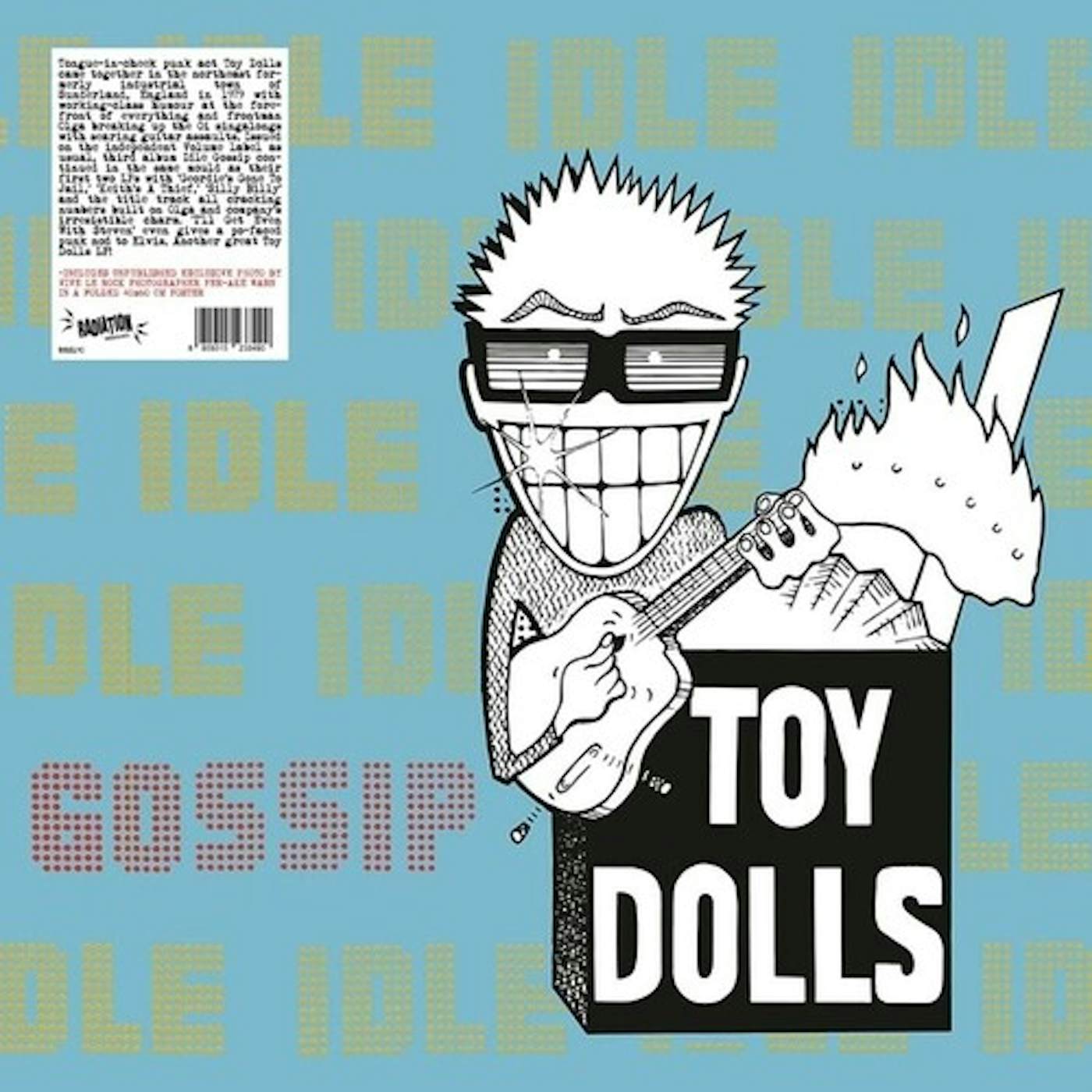 The Toy Dolls IDLE GOSSIP Vinyl Record