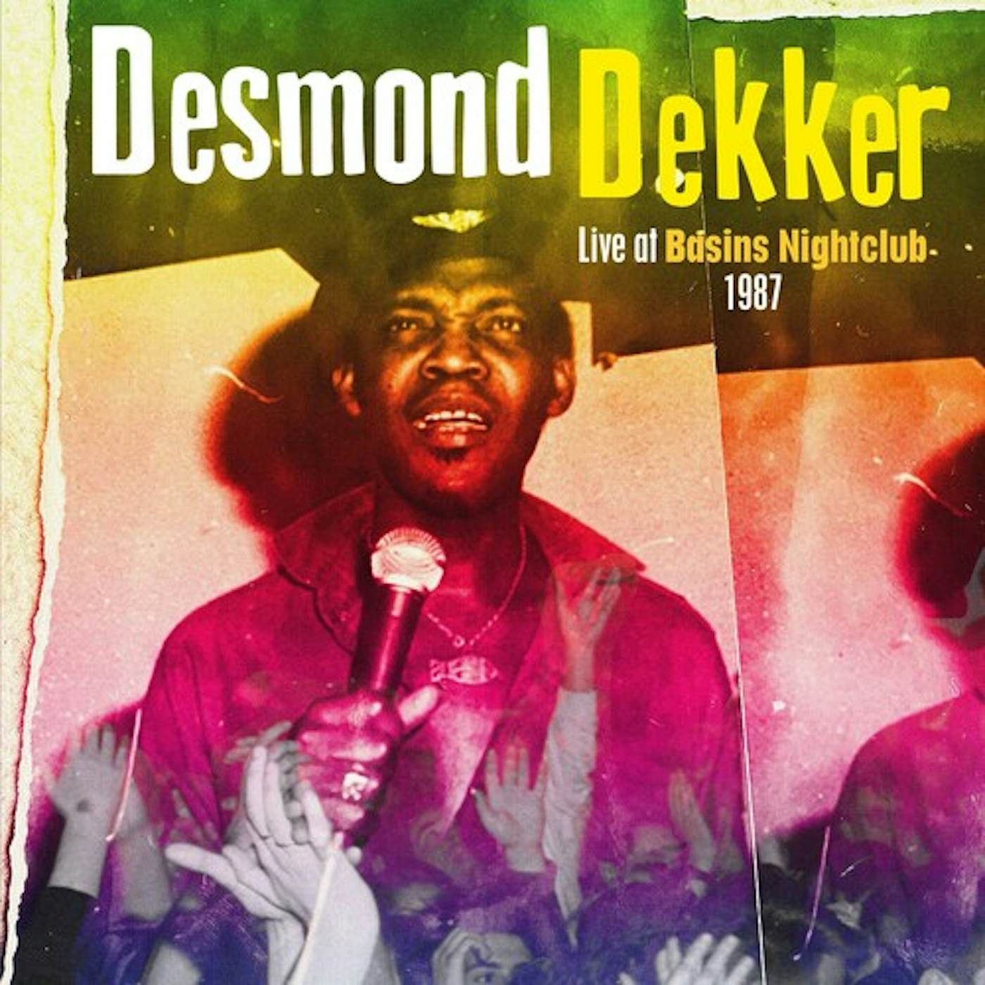 Desmond Dekker Live At Basin's Nightclub 1987 Vinyl Record